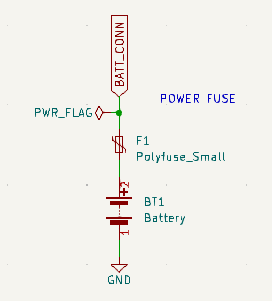 El Power Fuse protege el circuito de sobrecorrientes que podrían dañarlo permanentemente o representar un peligro. La batería se protege a través del fusible.