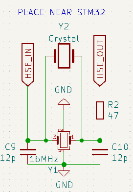 El oscilador de 16 MHz le da al microcontrolador una fuente de reloj externa precisa para mejorar su rendimiento.